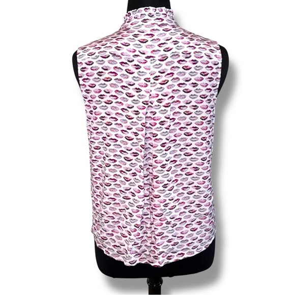 NIC+ZOE Sealed with a Kiss Sleeveless Blouse - XXL Purple - Picture 5 of 12